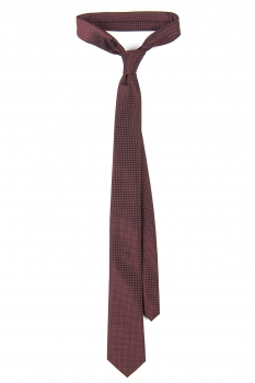 Cravata poliester tesut grena print geometric