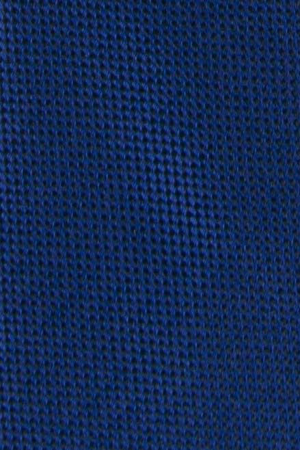 Cravata poliester tesut albastra cu structuri 1